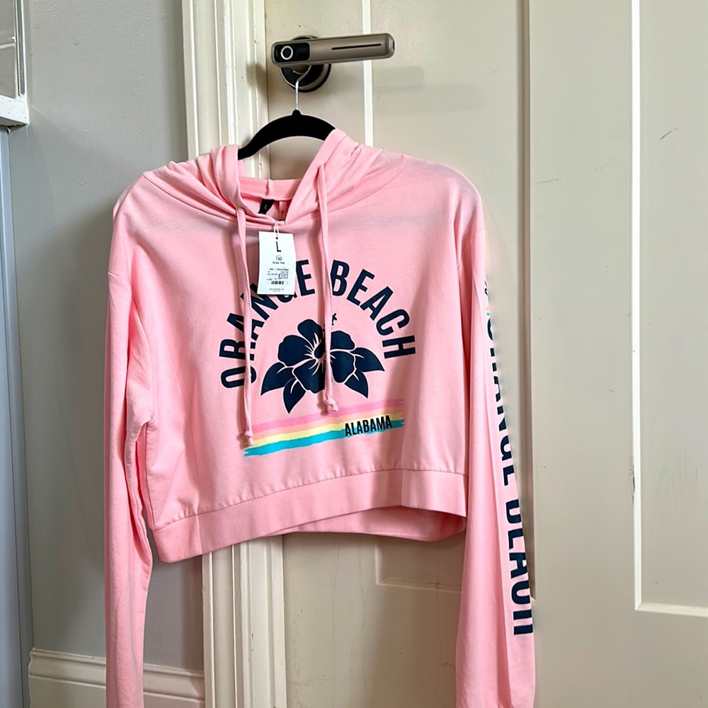 Miami Style cropped hoodie